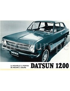 1971 DATSUN 1200 COUPÉ DATENBLATT DEUTSCH