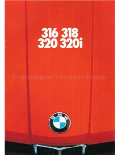 1976 BMW 3 SERIE BROCHURE FRANS