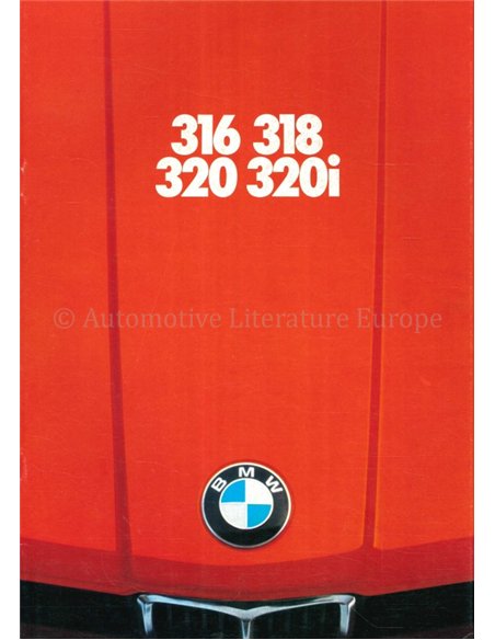 1976 BMW 3ER PROSPEKT FRANZÖSISCH