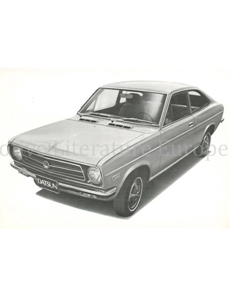 1971 DATSUN 1200 DATENBLATT 