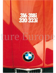 1981 BMW 3ER PROSPEKT DEUTSCH