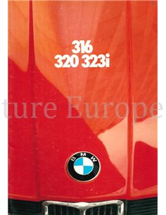 1982 BMW 3ER PROSPEKT NIEDERLÄNDISCH