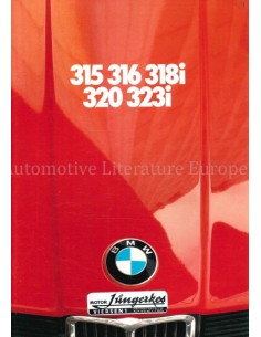 1981 BMW 3ER PROSPEKT DEUTSCH