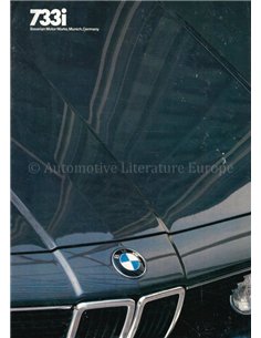 1983 BMW 7ER PROSPEKT ENGLISCH (USA)