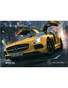 2012 MERCEDES BENZ SLS AMG COUPE BLACK SERIES HARDCOVER BROCHURE DUITS