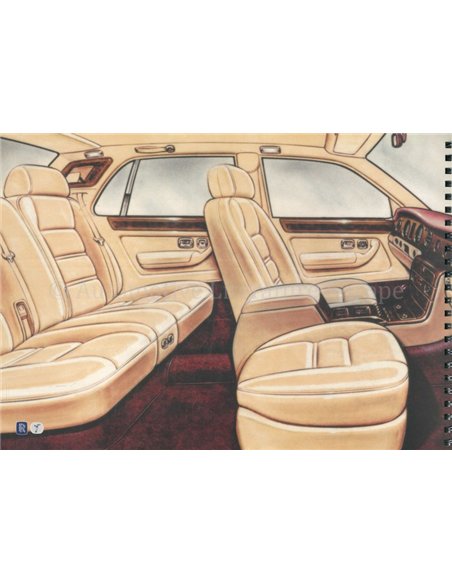 1999 ROLLS ROYCE SILVER SERAPH INSIGHT, INTERNE PROSPEKT ENGLISCH