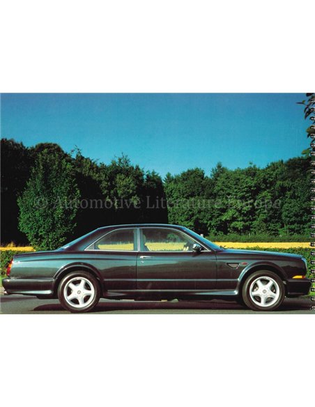 1998 BENTLEY CONTINENTAL (R / SC / T) | AZURE INSIGHT, INTERNE PROSPEKT ENGLISCH