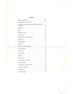 1976 TRIUMPH TR7 WERKSTATTHANDBUCH NIEDERLÄNDISCH 2