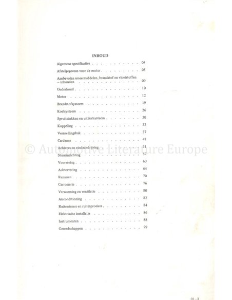 1976 TRIUMPH TR7 WORKSHOP MANUAL DUTCH