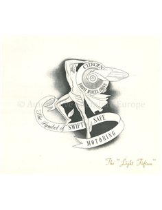 1950 CITROEN TRACTION AVANT BROCHURE ENGELS