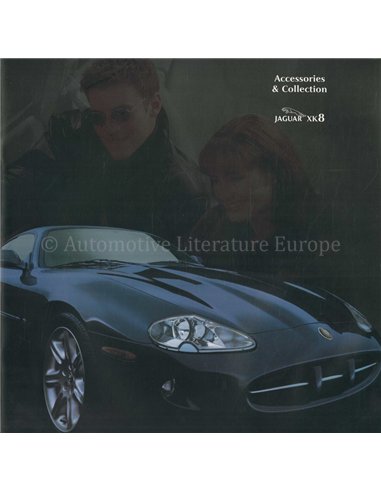 1996 JAGUAR XK8 ACCESSORES & COLLECTION BROCHURE ENGELS