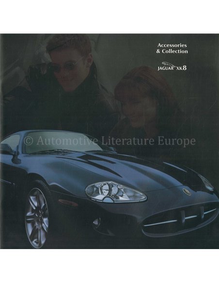 1996 JAGUAR XK8 ACCESSORIES & COLLECTION BROCHURE ENGLISH