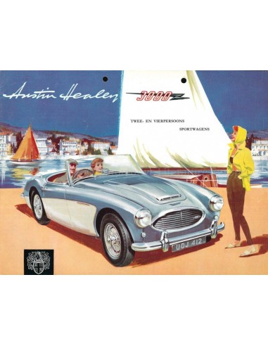 1960 AUSTIN HEALEY 3000 BROCHURE DUTCH