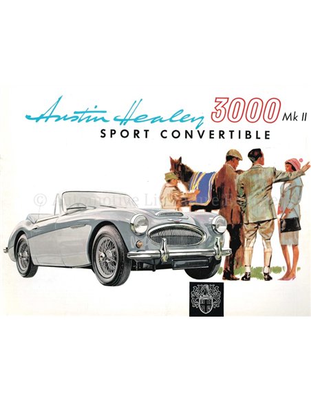 1962 AUSTIN HEALEY 3000 MK II PROSPEKT NIEDERLÄNDISCH