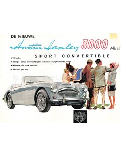 1965 AUSTIN HEALEY 3000 MK III BROCHURE DUTCH