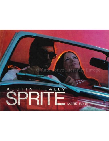 1970 AUSTIN HEALEY SPRITE MARK FOUR BROCHURE ENGELS