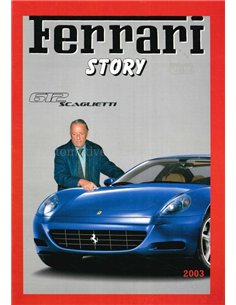 2003 FERRARI STORY MAGAZINE ENGELS | ITALIAANS