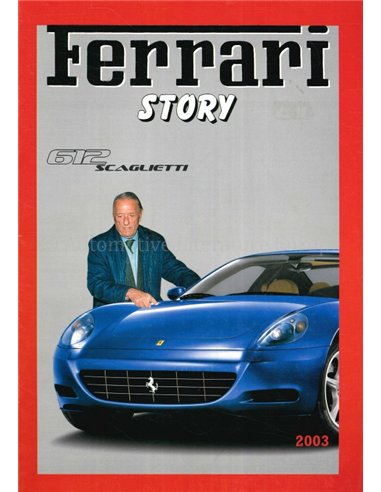2003 FERRARI STORY MAGAZINE ENGELS | ITALIAANS