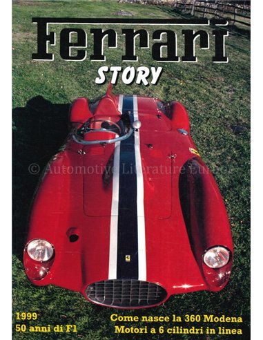 1999 FERRARI STORY MAGAZINE ENGELS | ITALIAANS