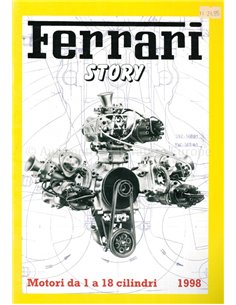 1998 FERRARI STORY MAGAZINE ENGLISH | ITALIAN