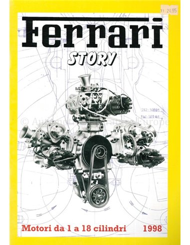 1998 FERRARI STORY MAGAZINE ENGLISH | ITALIAN