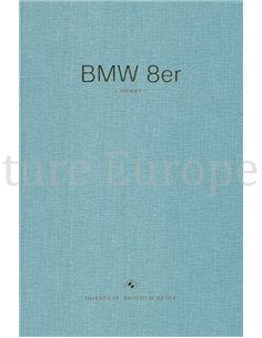 2018 BMW 8 SERIE CABRIOLET HARDCOVER BROCHURE DUITS