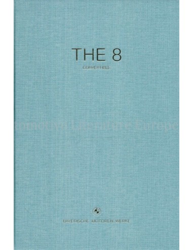 2018 BMW 8 SERIE CABRIOLET HARDCOVER BROCHURE NEDERLANDS