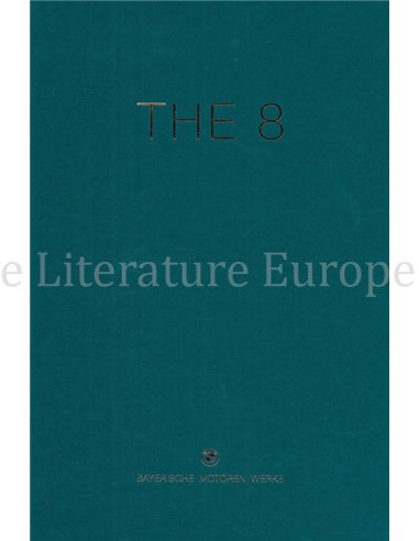 2018 BMW 8 SERIE COUPE HARDCOVER BROCHURE FRANS