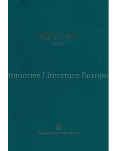 2018 BMW 8 SERIE COUPE HARDCOVER BROCHURE DUITS