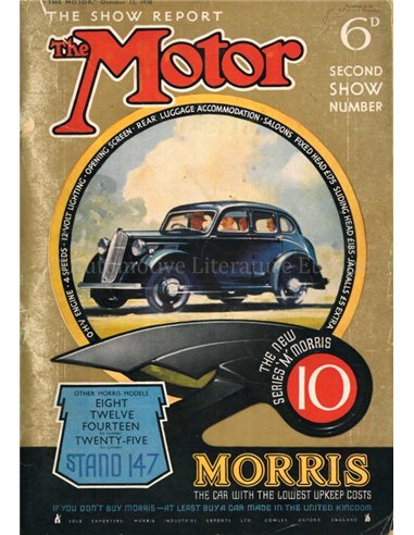 1938 THE MOTOR MAGAZIN 1920 ENGLISH