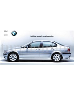 2002 BMW 3ER DESIGNLINE PROSPEKT NIEDERLÄNDISCH