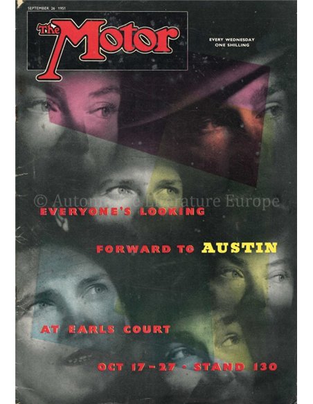 1951 THE MOTOR MAGAZIN 2589 ENGLISH