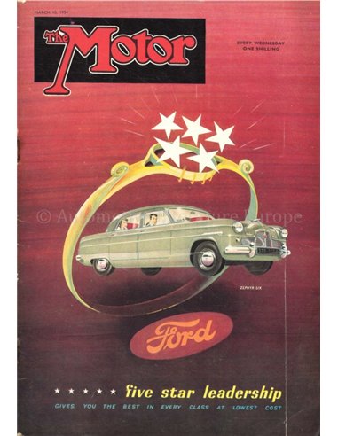 1954 THE MOTOR MAGAZINE 2717 ENGLISH