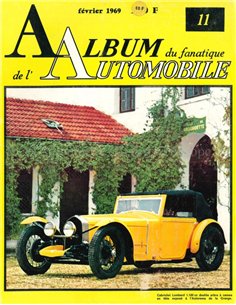 1969 L'ALBUM DU FANATIQUE DE L'AUTOMOBILE' MAGAZINE 11 FRENCH