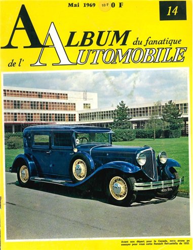 1969 L'ALBUM DU FANATIQUE DE L'AUTOMOBILE MAGAZINE 14 FRANS