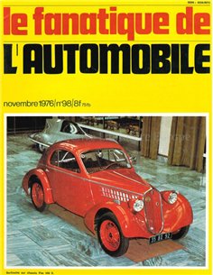 1976 L'ALBUM DU FANATIQUE DE L'AUTOMOBILE MAGAZINE 98 FRANS