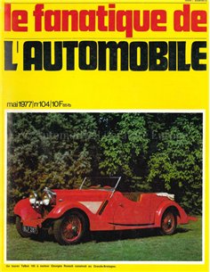 1977 LE FANATIQUE DE L'AUTOMOBILE MAGAZINE 104 FRANS