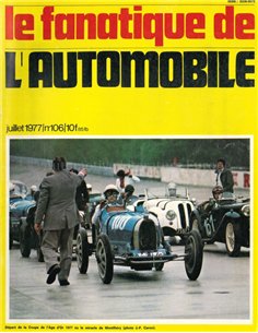 1977 LE FANATIQUE DE L'AUTOMOBILE' MAGAZINE 106 FRENCH