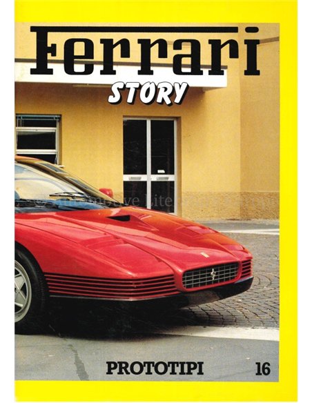 1988 FERRARI STORY PROTOTIPI MAGAZINE 16 ENGELS | ITALIAANS