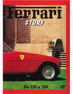 1989 FERRARI STORY DA 125 A 250 MAGAZINE 20 ENGELS | ITALIAANS
