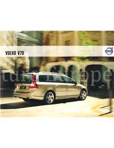2009 VOLVO V70 PROSPEKT NIEDERLÄNDISCH