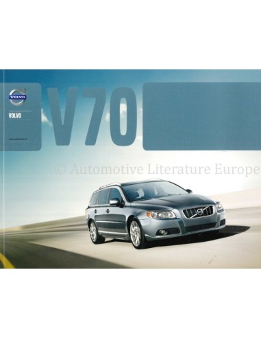 2012 VOLVO V70 PROSPEKT NIEDERLÄNDISCH