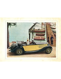 1938 MERCEDES BENZ TYPE 320 BROCHURE GERMAN 2