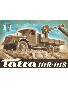 1956 TATRA 111R | 111S VRACHTWAGEN BROCHURE GERMAN