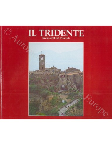 1991 RIVISTA DEL CLUB MASERATI IL TRIDENTE MAGAZINE NO 2
