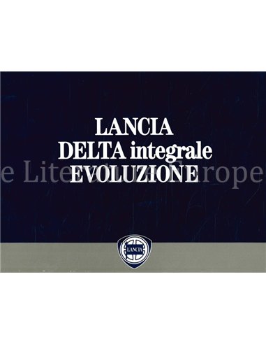 1991 LANCIA DELTA PROSPEKT JAPANISCH