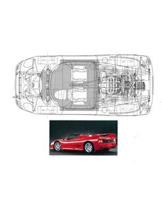 1995 FERRARI F50 PRESS BROCHURE 954/95 2