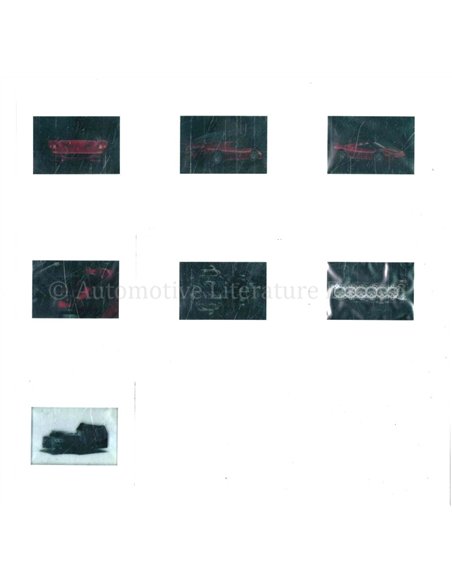 1995 FERRARI F50 PERS BROCHURE PERSMAP 954/95