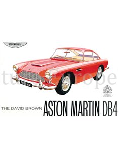 1961 ASTON MARTIN DB4 LEAFLET