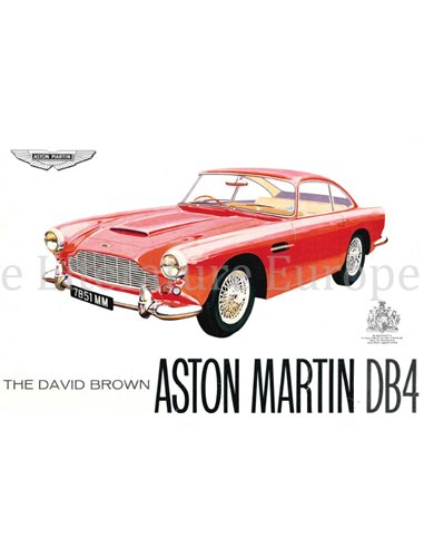 1961 ASTON MARTIN DB4 DATENBLATT
